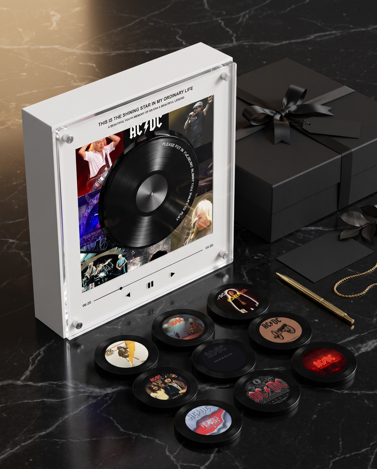 AC/DC marble